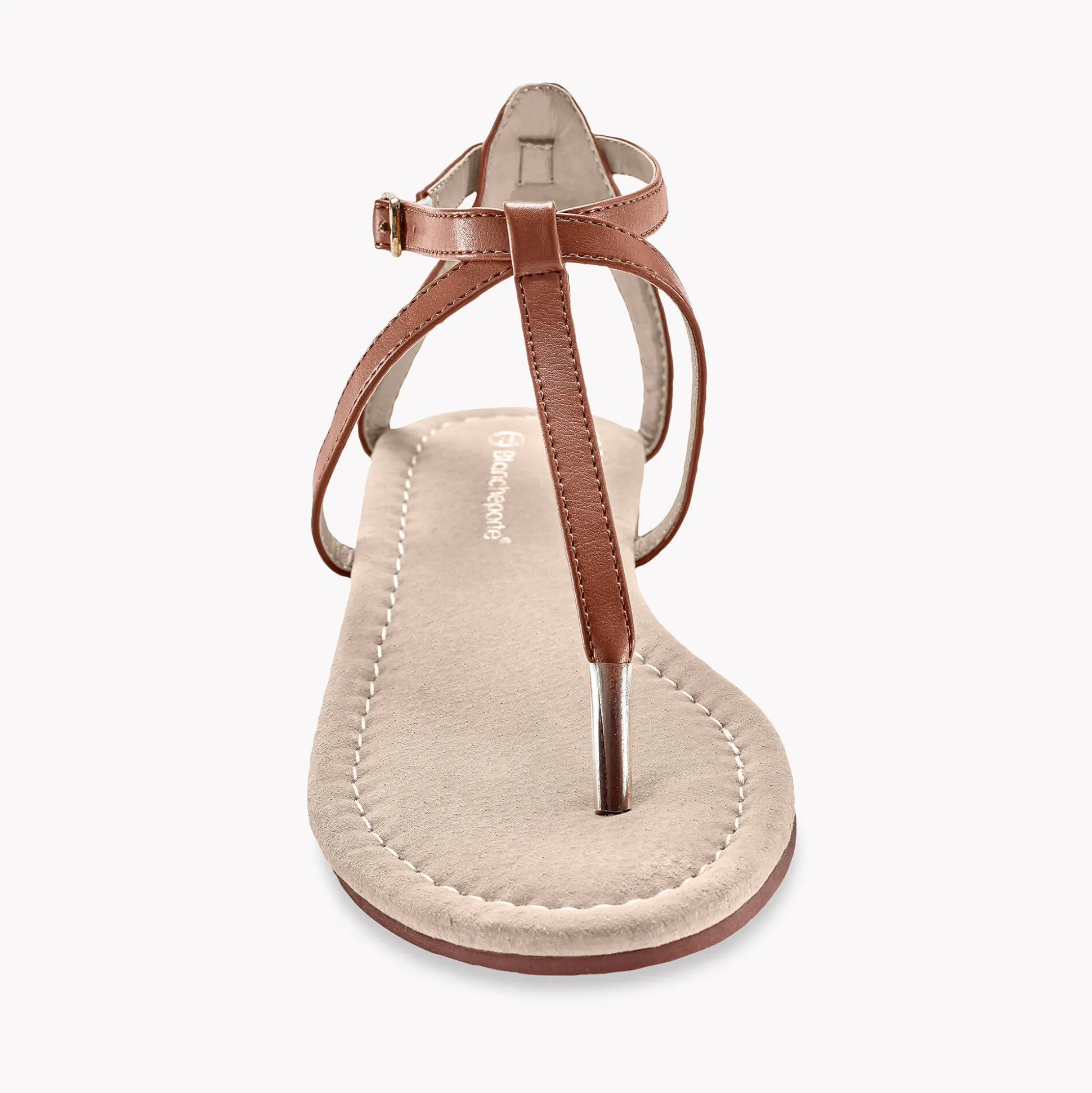 Teensandalen - bruin