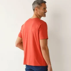 Tee-shirt col V manches courtes