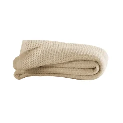 Temperatuurregelende deken in bijenraattricot