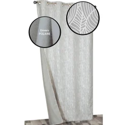 Thermisch gordijn met fantasieprint