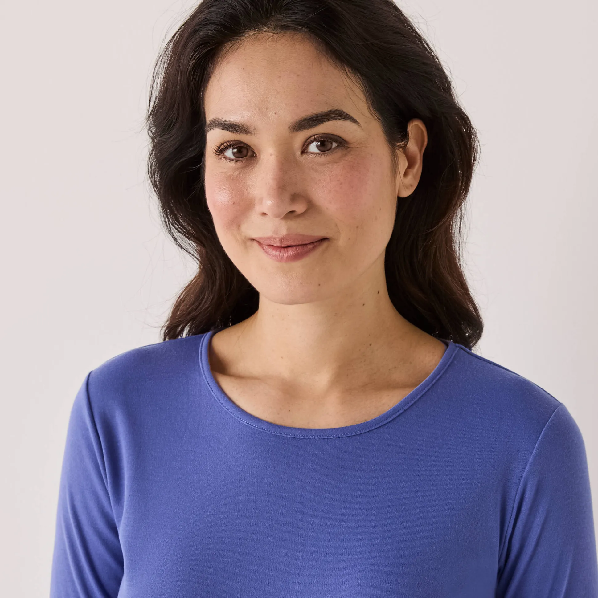 Thermisch T-shirt met ronde hals - lange mouwen