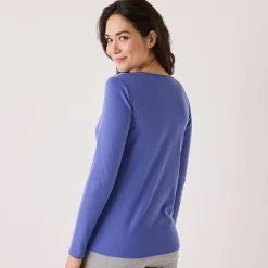 Thermisch T-shirt met ronde hals - lange mouwen