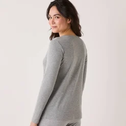 Thermisch T-shirt met ronde hals - lange mouwen