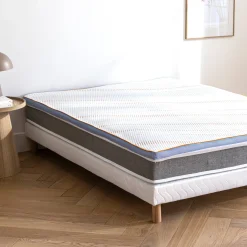 Topdekmatras in schuim van hoge kwaliteit, latexeffect