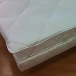 Topdekmatras Luxe Royal, tijk in katoensatijn