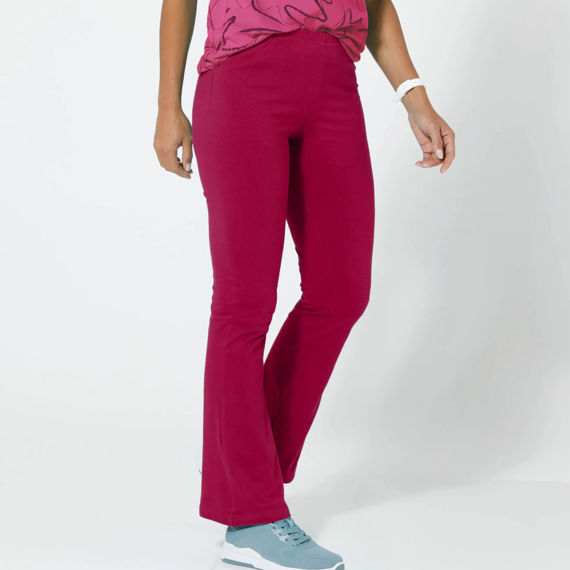 Trompetlegging in jerseytricot