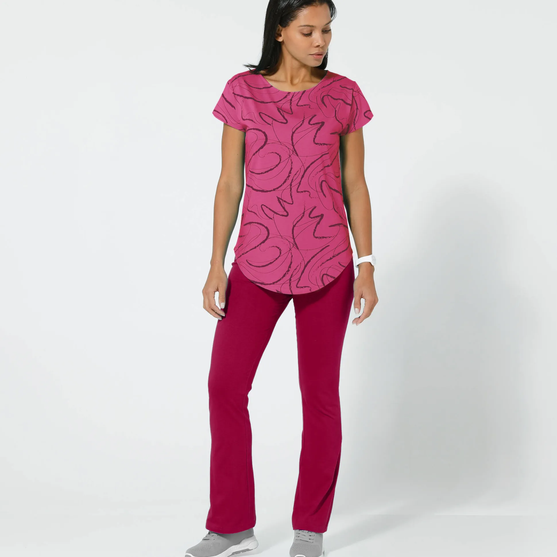 Trompetlegging in jerseytricot
