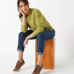Trui in fantasietricot