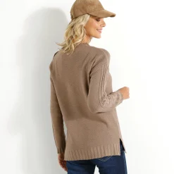 Trui in fantasietricot