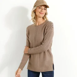 Trui in fantasietricot