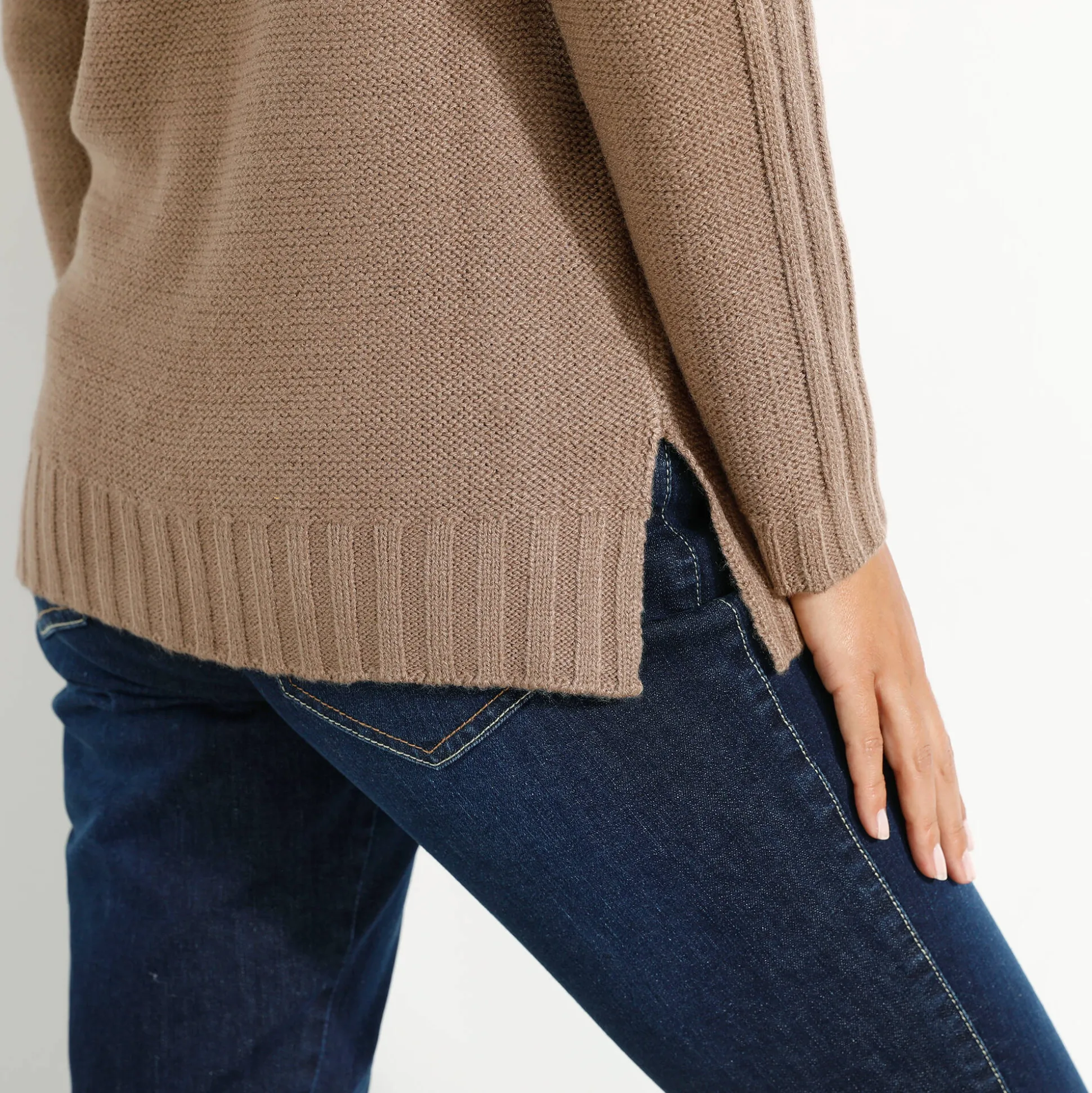 Trui in fantasietricot