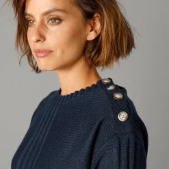 Trui in fantasietricot