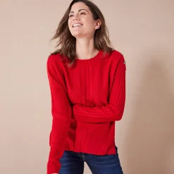 Trui in fantasietricot