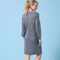 Trui Special Petites, fantasiebreisel met zachte touch