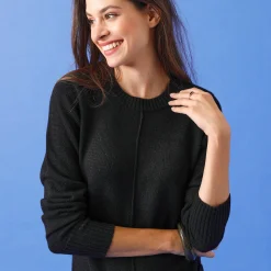 Trui-jurk met zakken