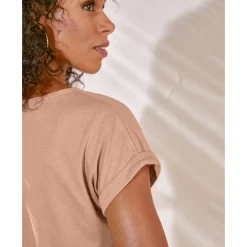 T-shirt in fifties stijl, vlinderprint