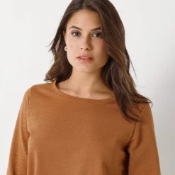 T-shirt in glanstricot