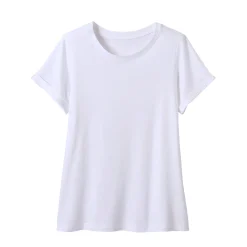 T-shirt, korte mouwen met omslag