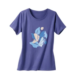 T-shirt met korte mouwen en geplaatste print