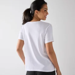 T-shirt met korte mouwen en geplaatste print