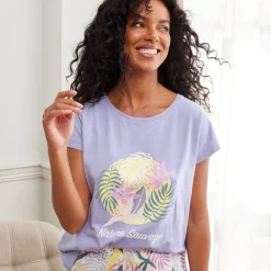 T-shirt met korte mouwen "Nature Sauvage"
