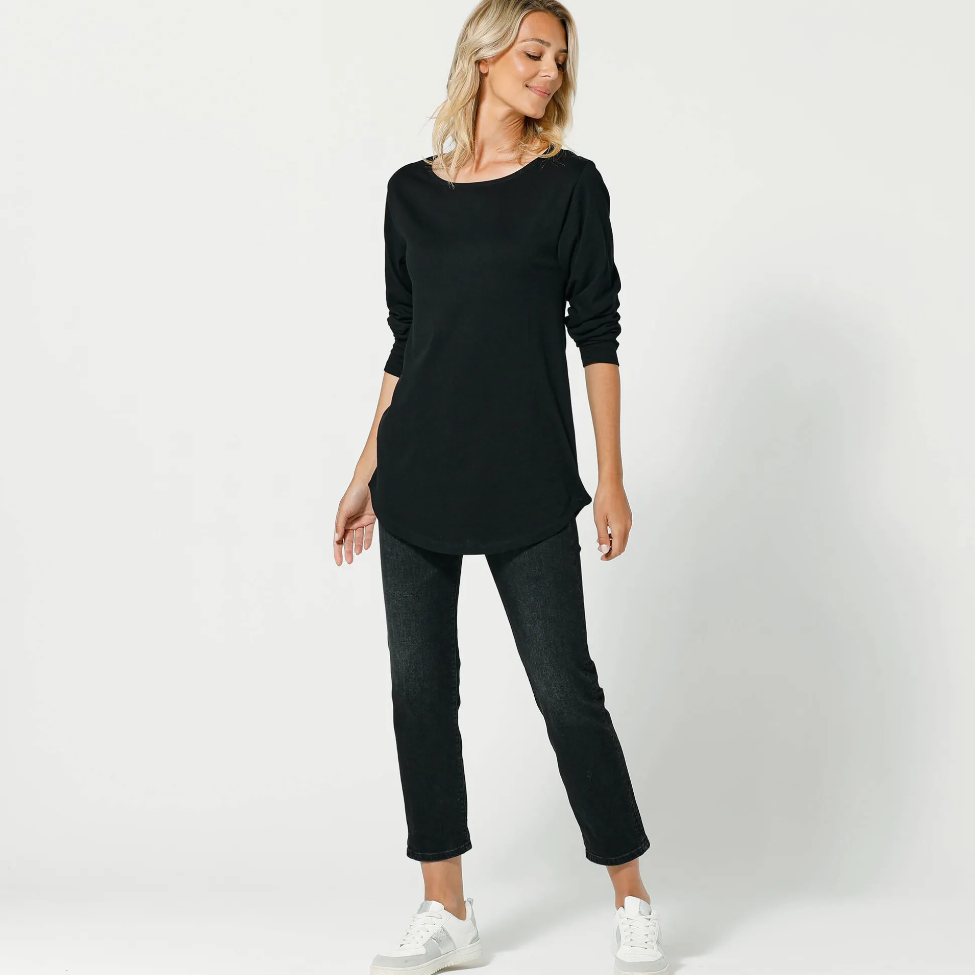 T-shirt met lange mouwen