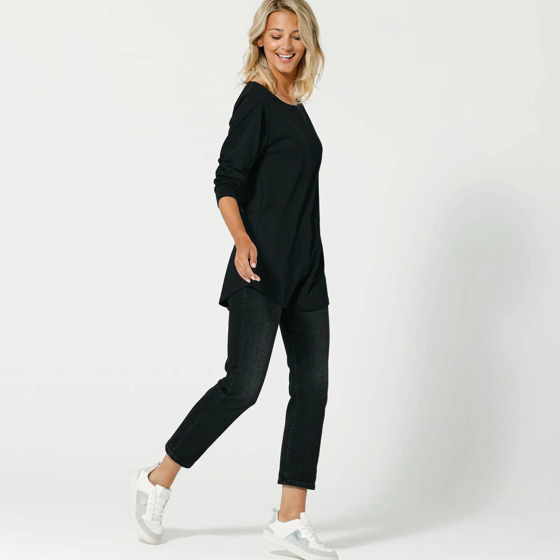 T-shirt met lange mouwen