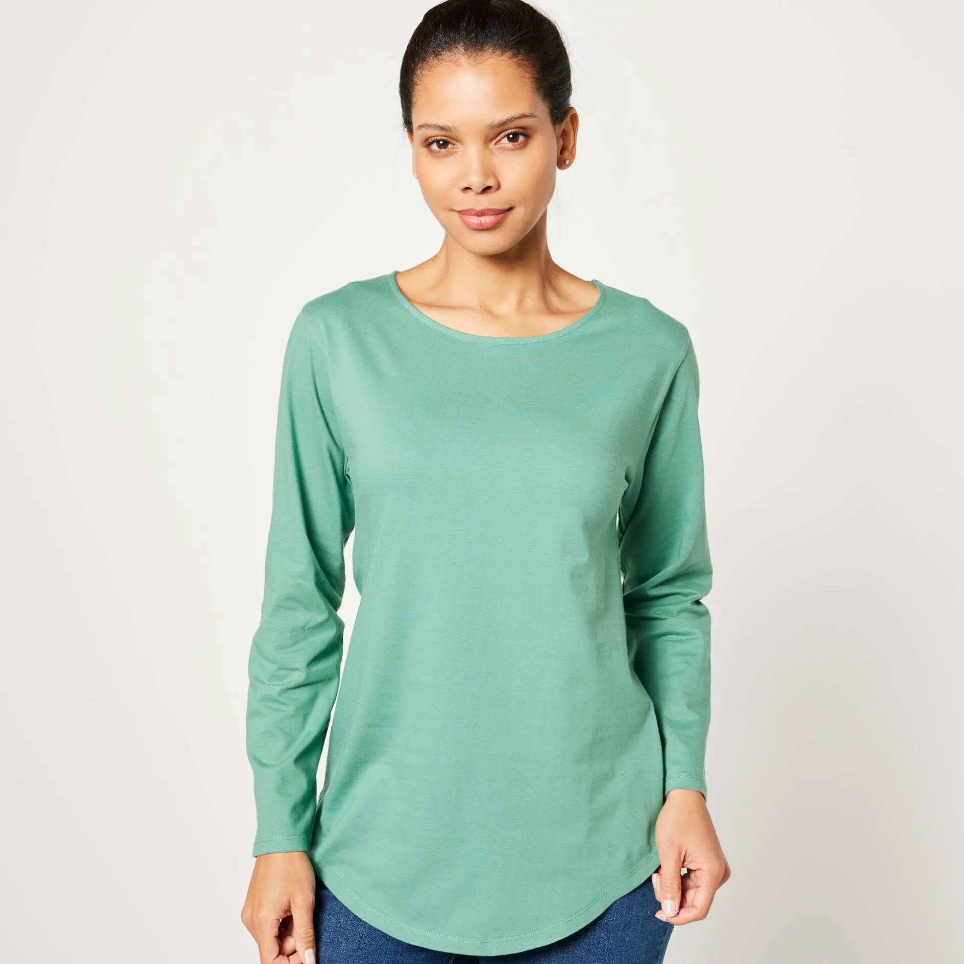 T-shirt met lange mouwen