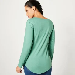 T-shirt met lange mouwen