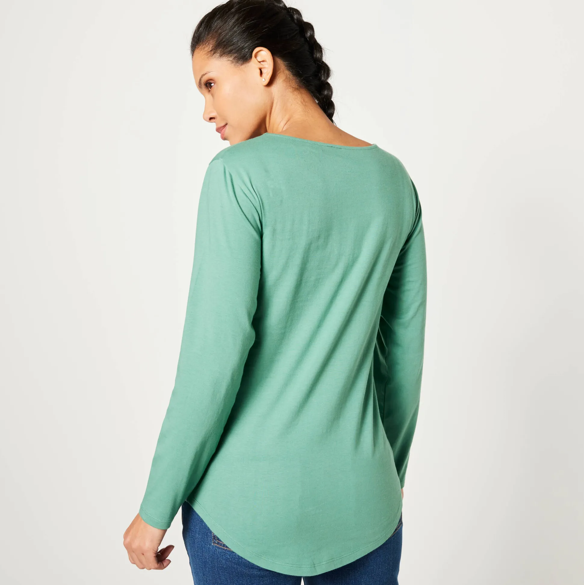 T-shirt met lange mouwen