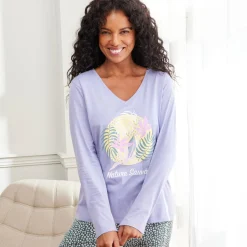 T-shirt met lange mouwen "Nature Sauvage"