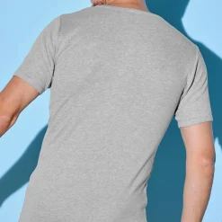 T-shirt met ronde hals - herenondergoed, set van 3