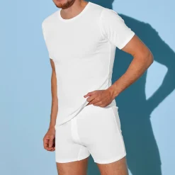 T-shirt met ronde hals - herenondergoed, set van 3