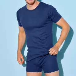 T-shirt met ronde hals - herenondergoed, set van 3