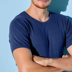 T-shirt met ronde hals - herenondergoed, set van 3