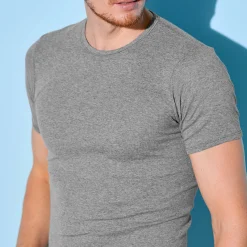 T-shirt met ronde hals - herenondergoed, set van 2