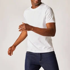 T-shirt met ronde hals en korte mouwen