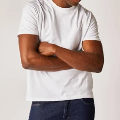 T-shirt met ronde hals en korte mouwen