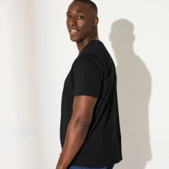 T-shirt met ronde hals en korte mouwen
