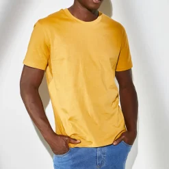 T-shirt met ronde hals en korte mouwen - set van 3