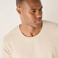 T-shirt met ronde hals en lange mouwen - set van 3