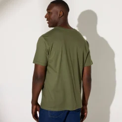 T-shirt met ronde hals en korte mouwen