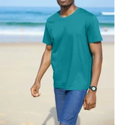 T-shirt met ronde hals en korte mouwen - set van 3
