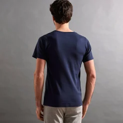 T-shirt met ronde hals en korte mouwen in katoen - herenondergoed, set van 2