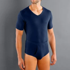 T-shirt met V-hals - herenondergoed, set van 3