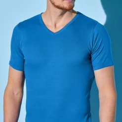 T-shirt met V-hals - herenondergoed, set van 3