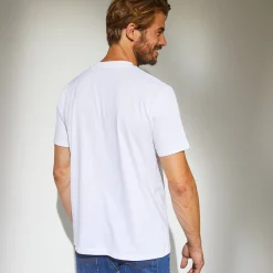 T-shirt met V-hals en korte mouwen - set van 3