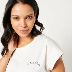 T-shirt, wijd volume