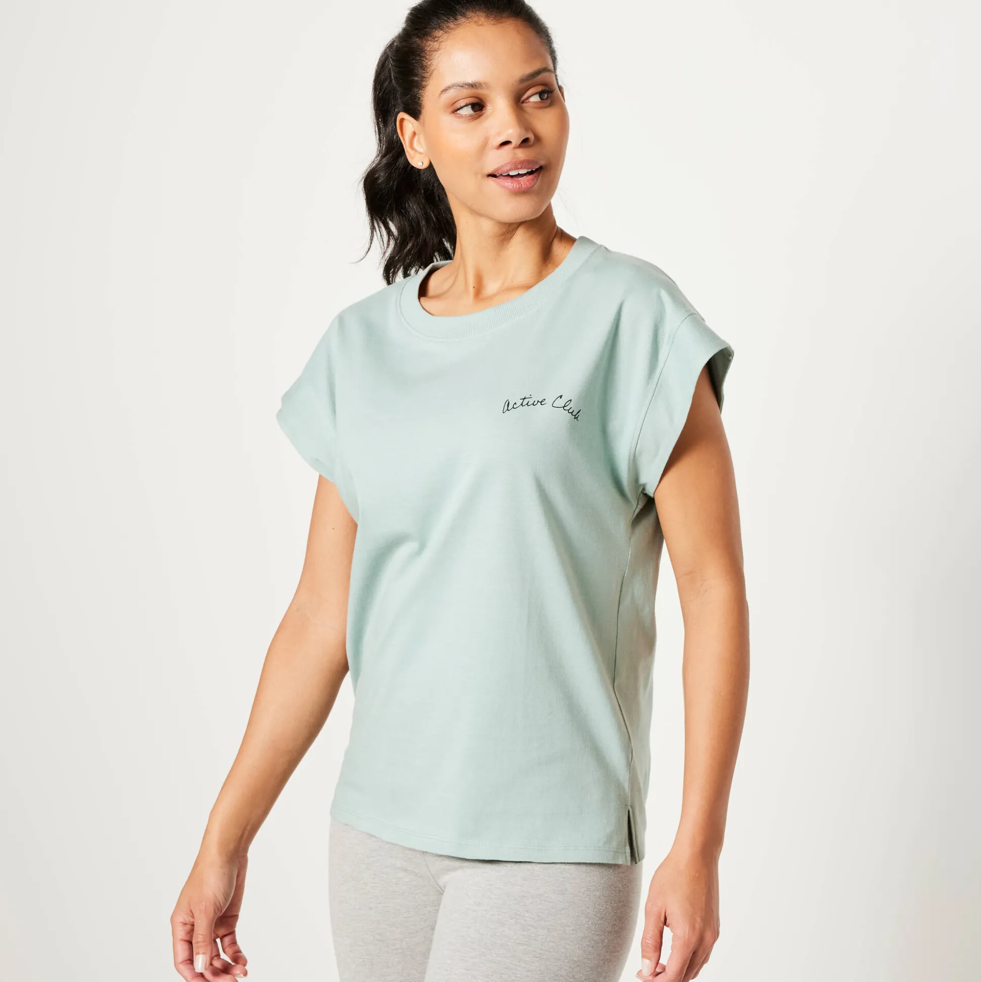 T-shirt, wijd volume