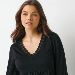 Tuniek met details in macramé